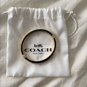 Coach gold and black bracelet NWT